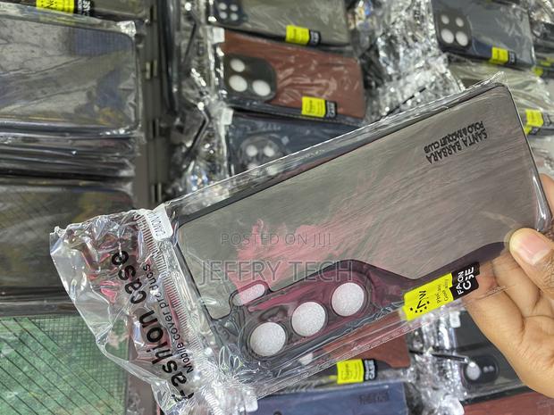 Shrecvk Tecno Camon 40 Leather Case With Silicone Bumper - thumbnail 3