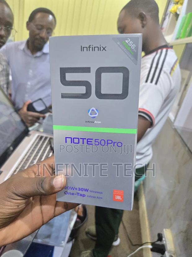 New Infinix Note 50 Pro 4G 256 GB Black - main view