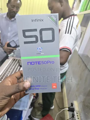 New Infinix Note 50 Pro 4G 256 GB Black