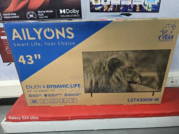 Ailyons 43 Inch Smart Android Tv - thumbnail 2