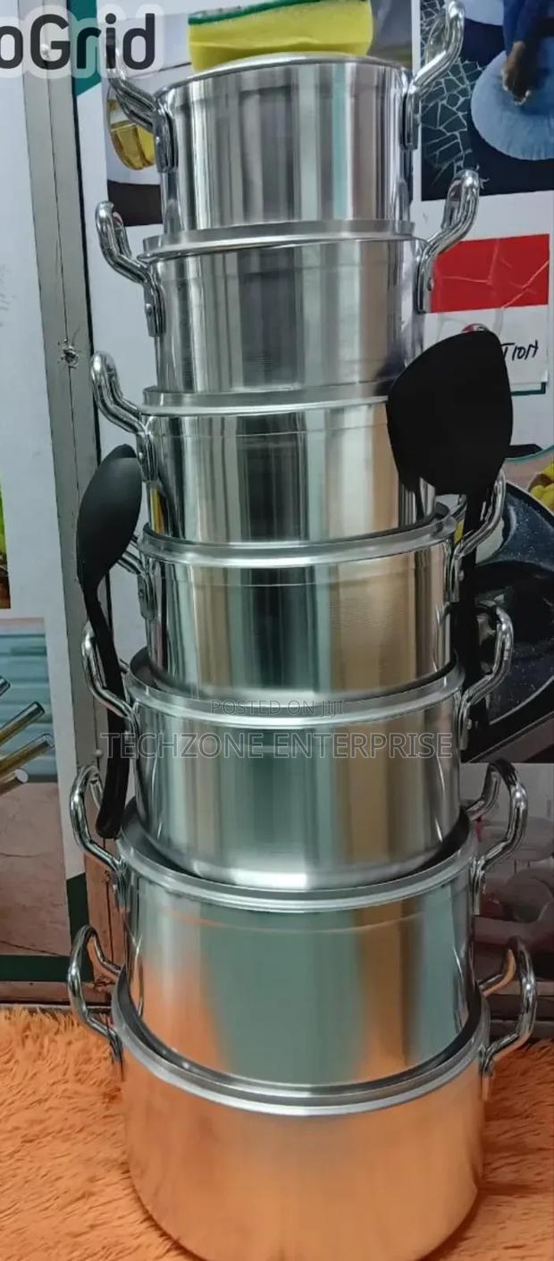 Quality Tornado 14-PCS Stainless Steel Cooking Pot Set ;