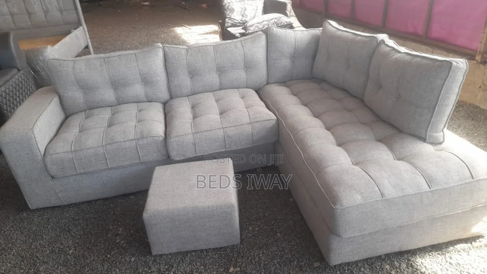 L-Shape Sofa Set