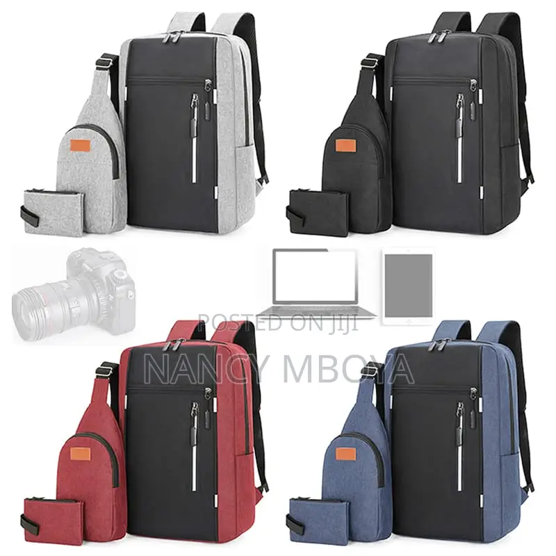 3 in 1 Laptop Bag Pack High Quality