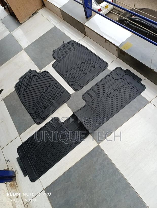 3pcs Full Car Mat Set / Conjoined Rubber Interior Floor Mat