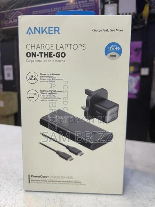 Anker Charger Laptops on the Go 26800pd 45w - main view
