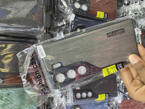 Gelim Tecno Camon 40 5g Leather Case With Silicon Bumper - main view