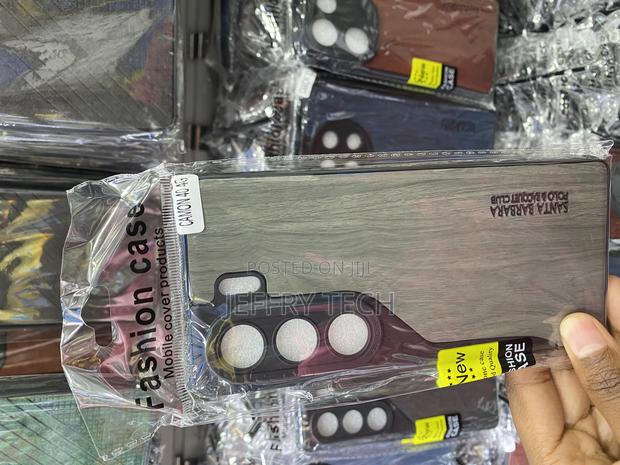 Gelim Tecno Camon 40 5g Leather Case With Silicon Bumper - thumbnail 2