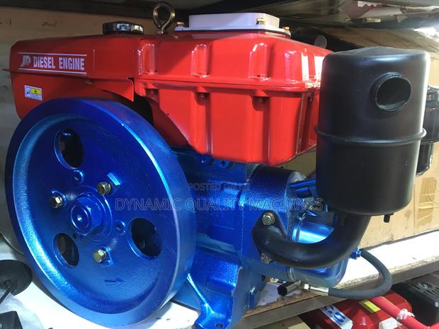 Jd 12hp Water Cooled Diesel Powered Engine - thumbnail 3