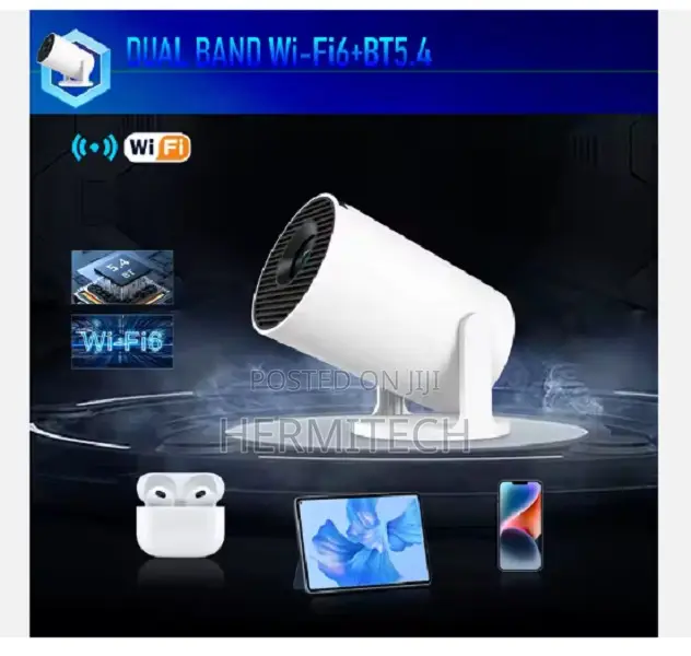 Hy300 Pro+Mini Projector Portable Android Video Projector