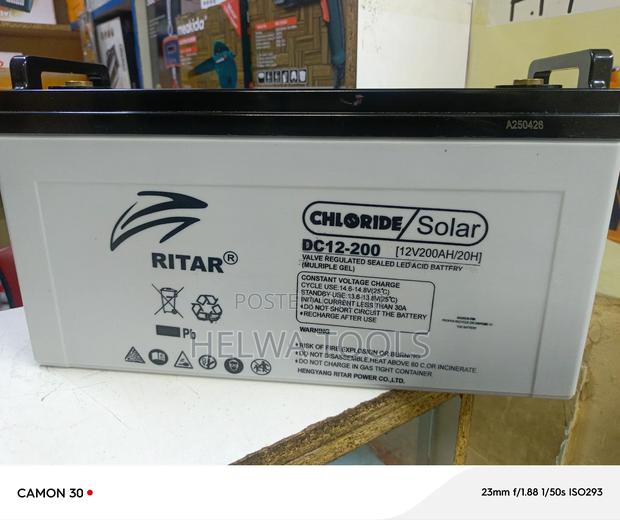Ritar Dry Cycle Battery, 200 Ah - main view
