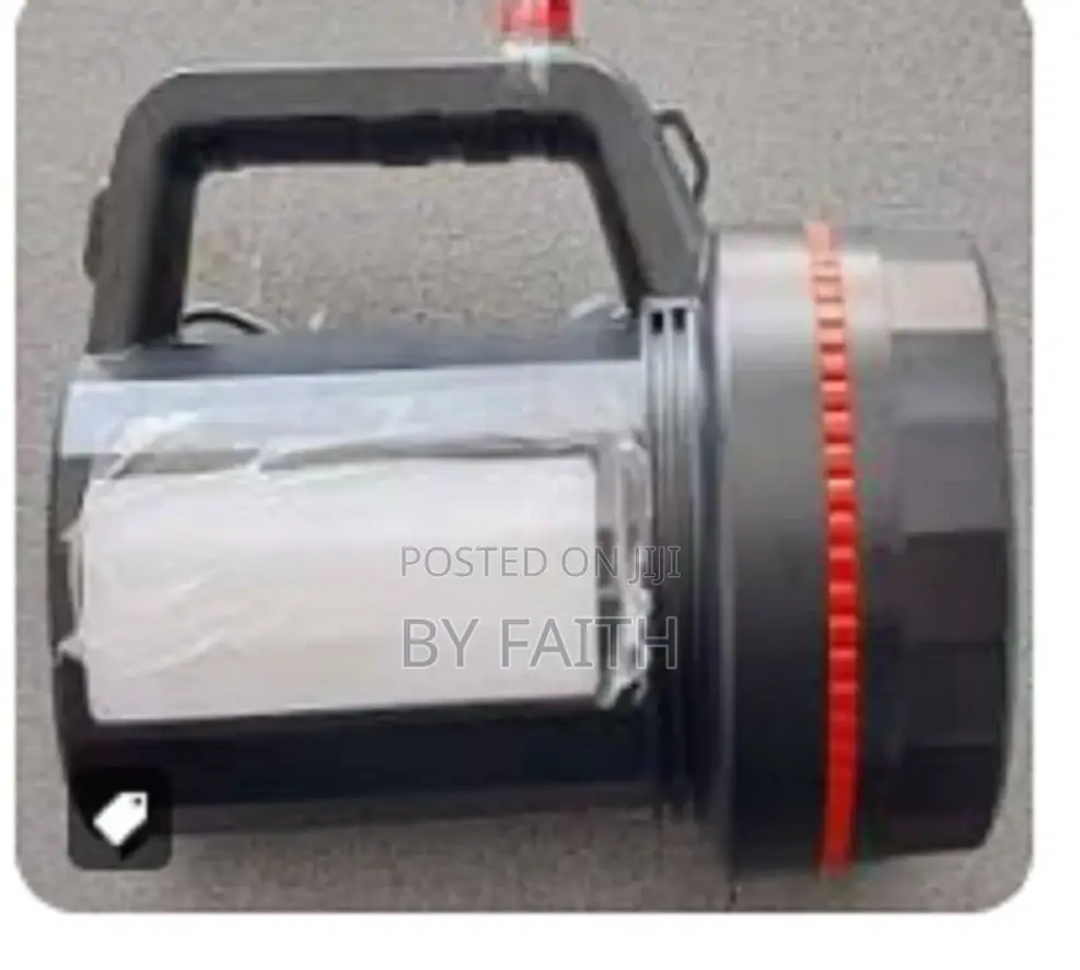 .Affodable 100w Rechargeable Torch Portable Security Torch