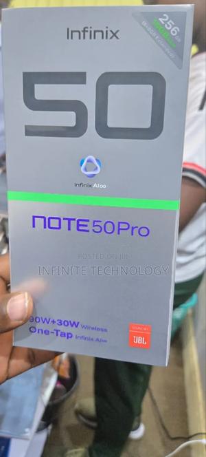 New Infinix Note 50 Pro 256 GB Blue - main view