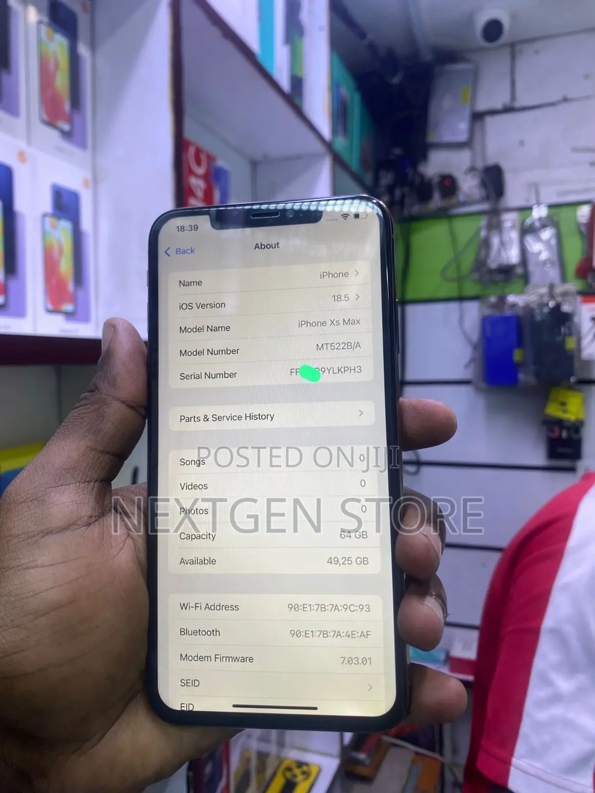 Apple iPhone XS 64 GB Gray