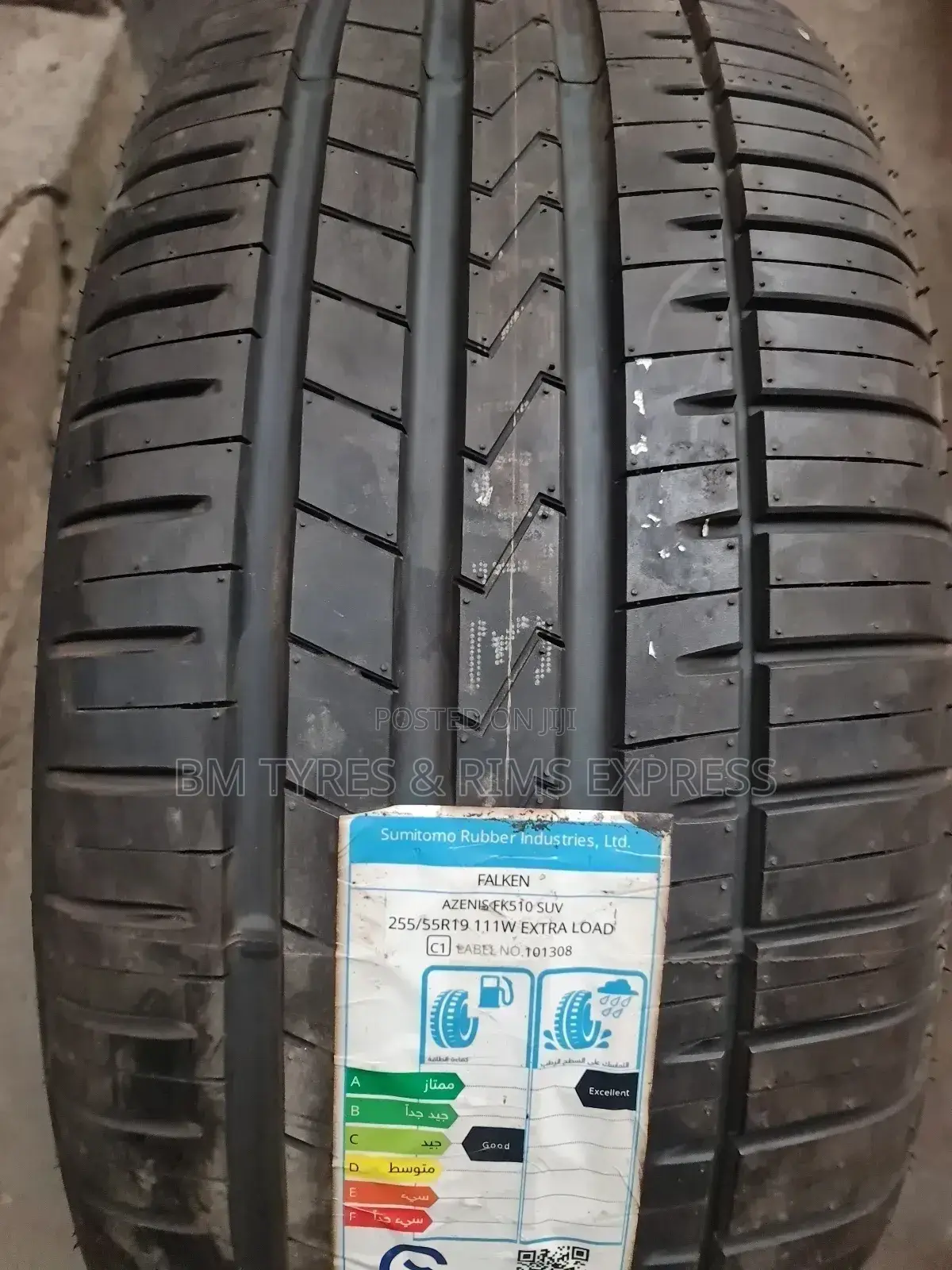 255 /55 R19 Falken Tyres (Japan) Extra Load.