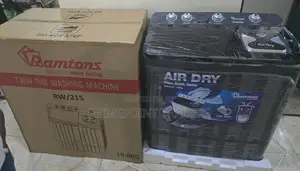 Air Dry - Ramtons 10kg Top Load Washing Machine, Twin Tub