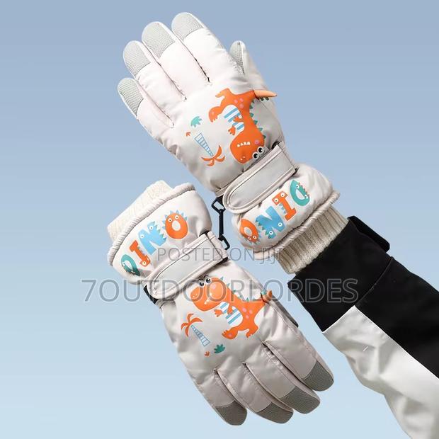 5-10 Yrs Outdoor Sking Cycling Kids Winter Gloves - thumbnail 3