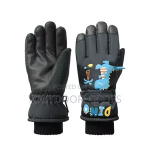 5-10 Yrs Outdoor Sking Cycling Kids Winter Gloves