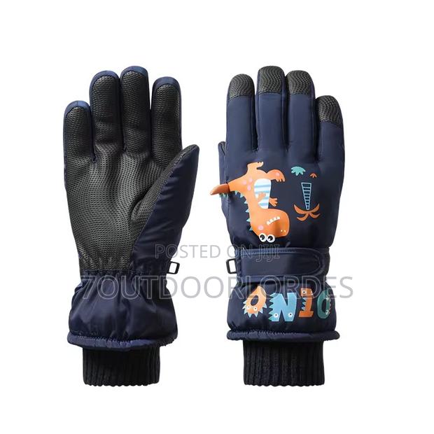 5-10 Yrs Outdoor Sking Cycling Kids Winter Gloves - thumbnail 6
