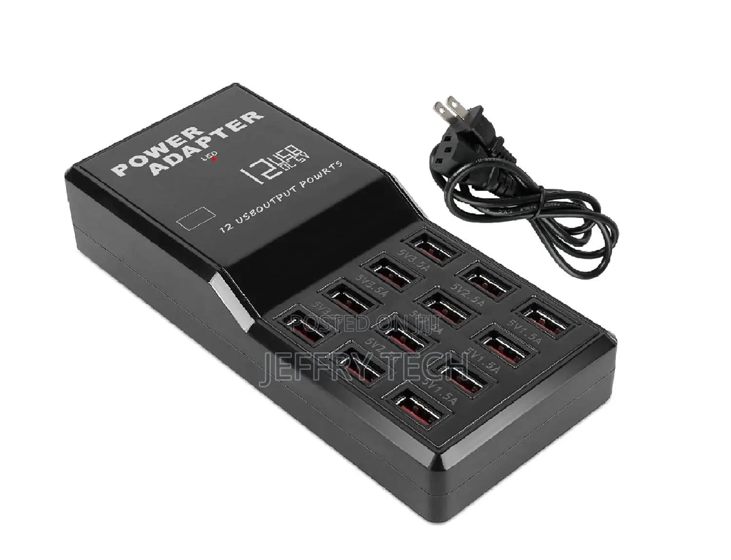 Smart Charging Station With 12 Ports Usb Charging 60w High S