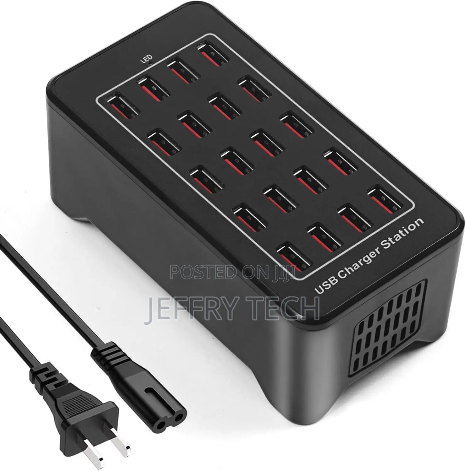 20-Port 100 W(20 A) Multiple Usb Charger Station,Riswojor E