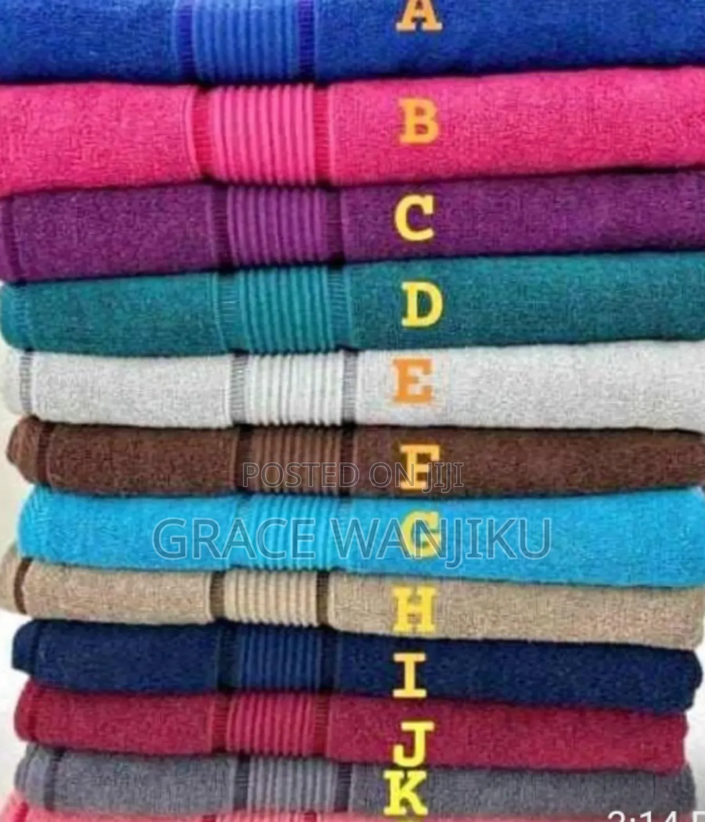 🍂🍂🍂 *Prestige Quality Coloured Towels*