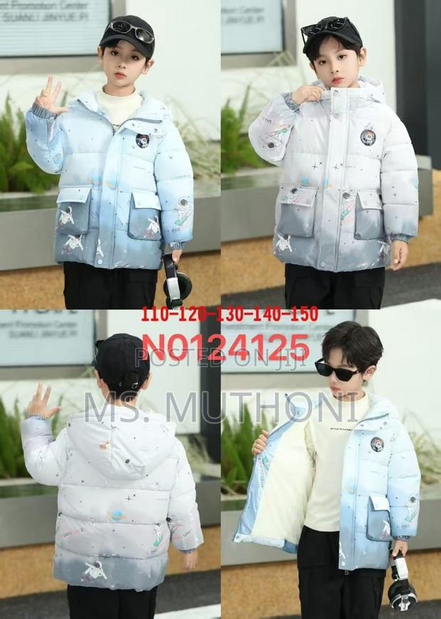 Kids Warm Heavy Turkey Jacket 2-10yrs - main view