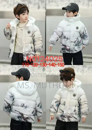 Kids Warm Heavy Turkey Jacket 2-10yrs