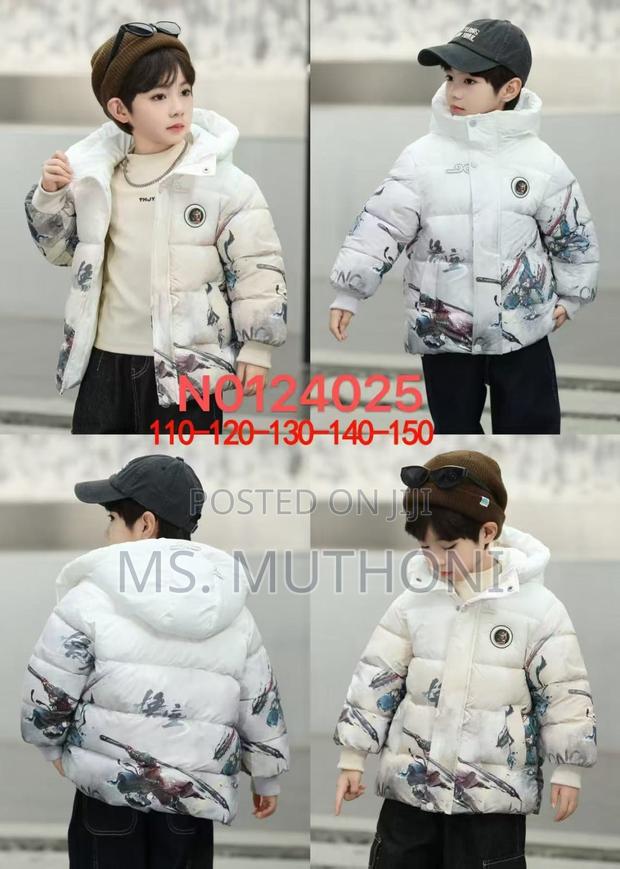 Kids Warm Heavy Turkey Jacket 2-10yrs - thumbnail 3