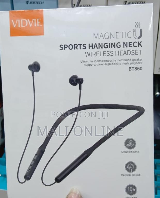 Vidvie Bt860 Wireless Neckband Earphones Built