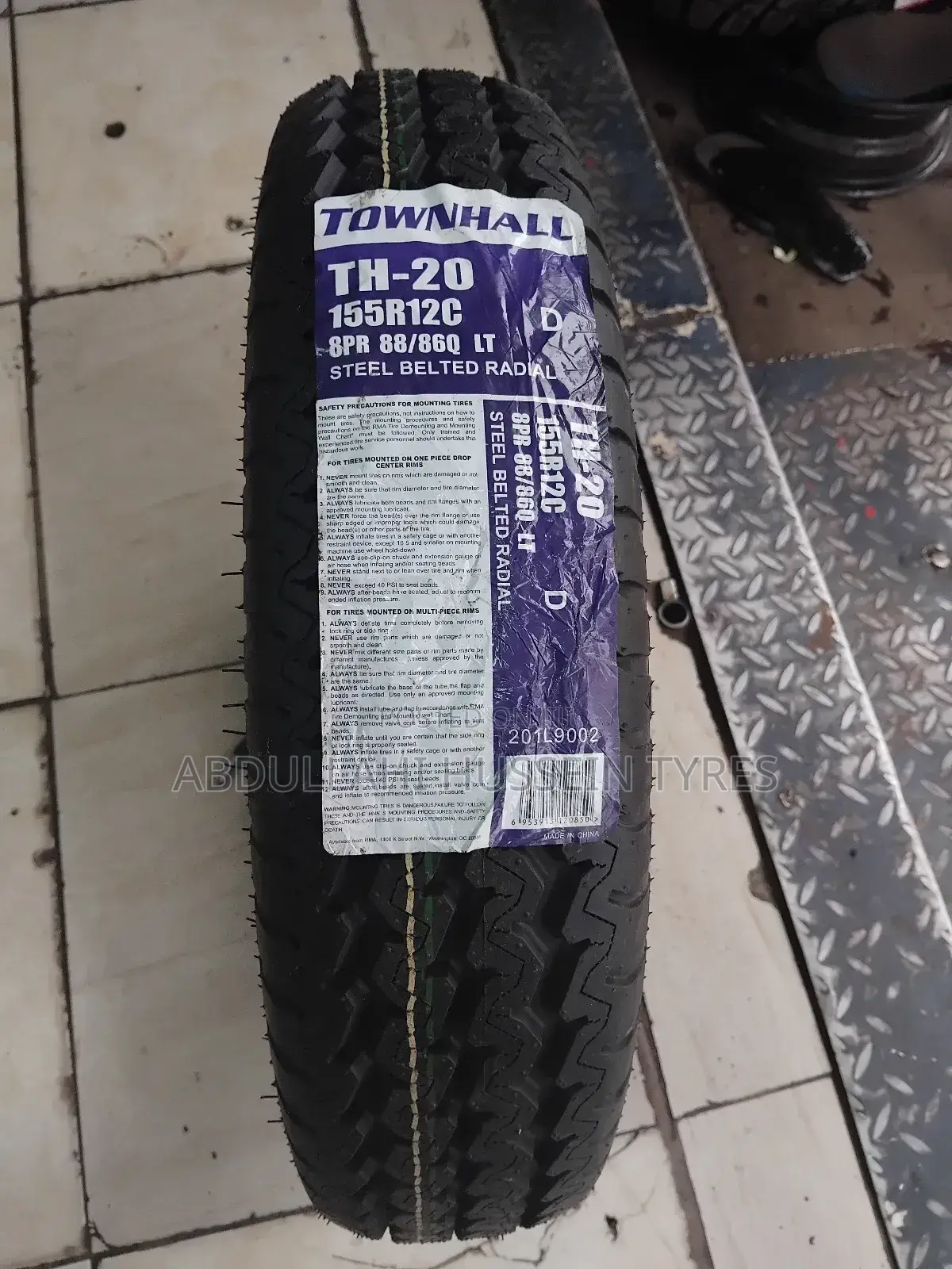155 R12 Townholl Tyres