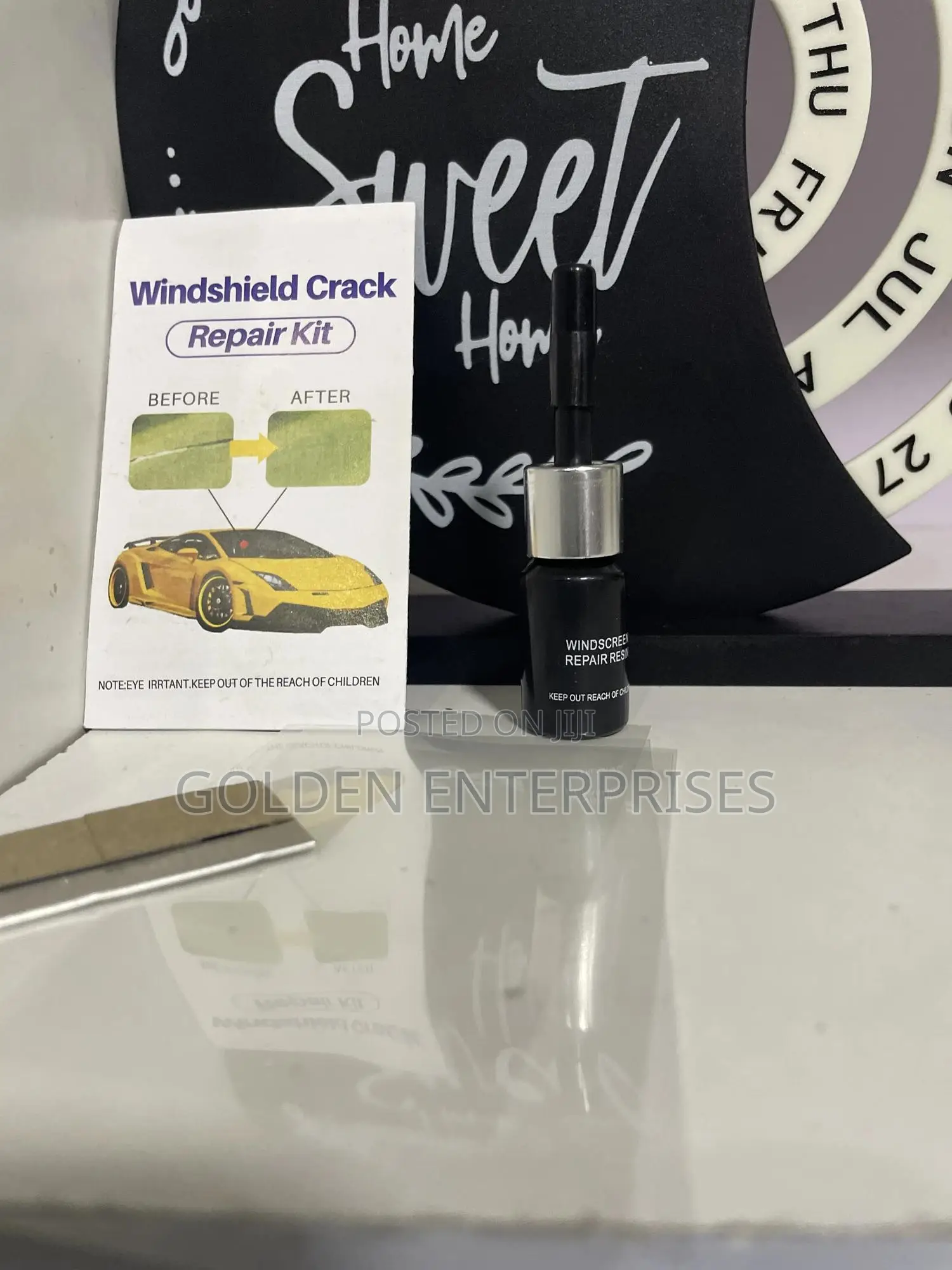 Diy Car Windshield Glass Quick Repair Kit