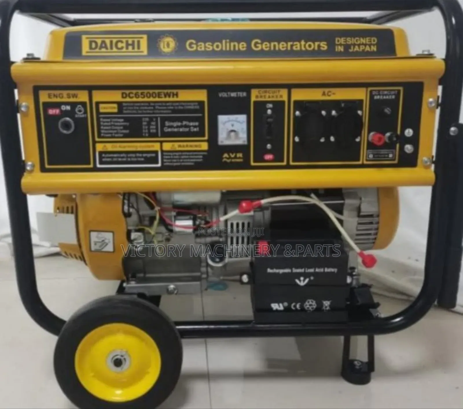 Daichi Gasoline Generator 5.5kw Key Start