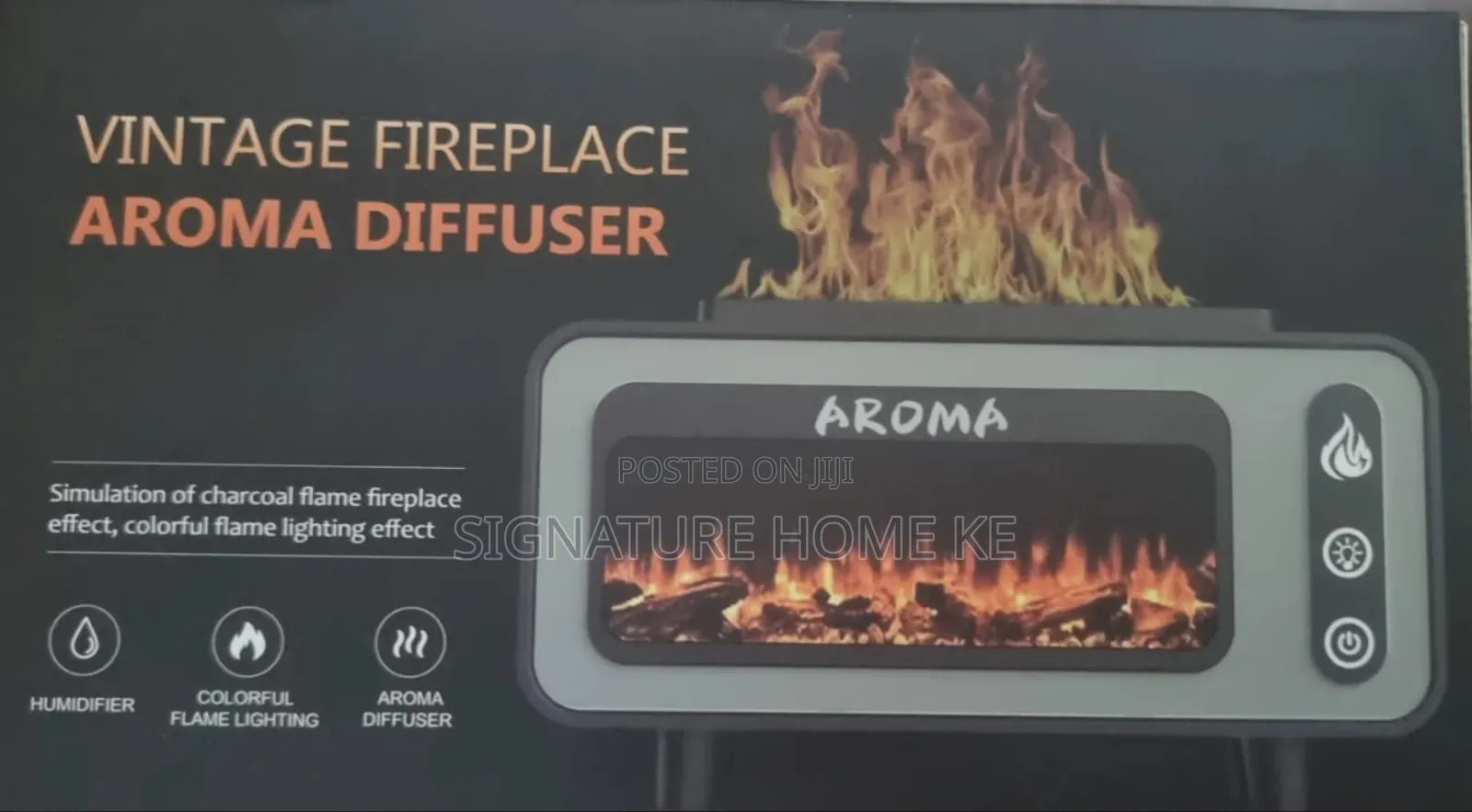 Vintage Fireplace Aroma Diffuser