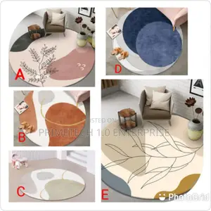 Modern Minimalist Round Rugs 80cm Diameter