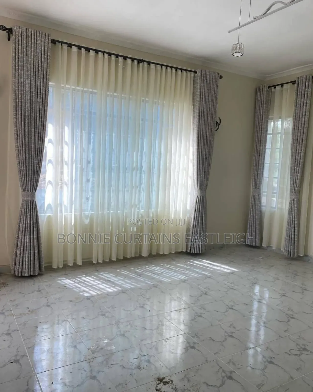 Grey Curtains for Guest Room