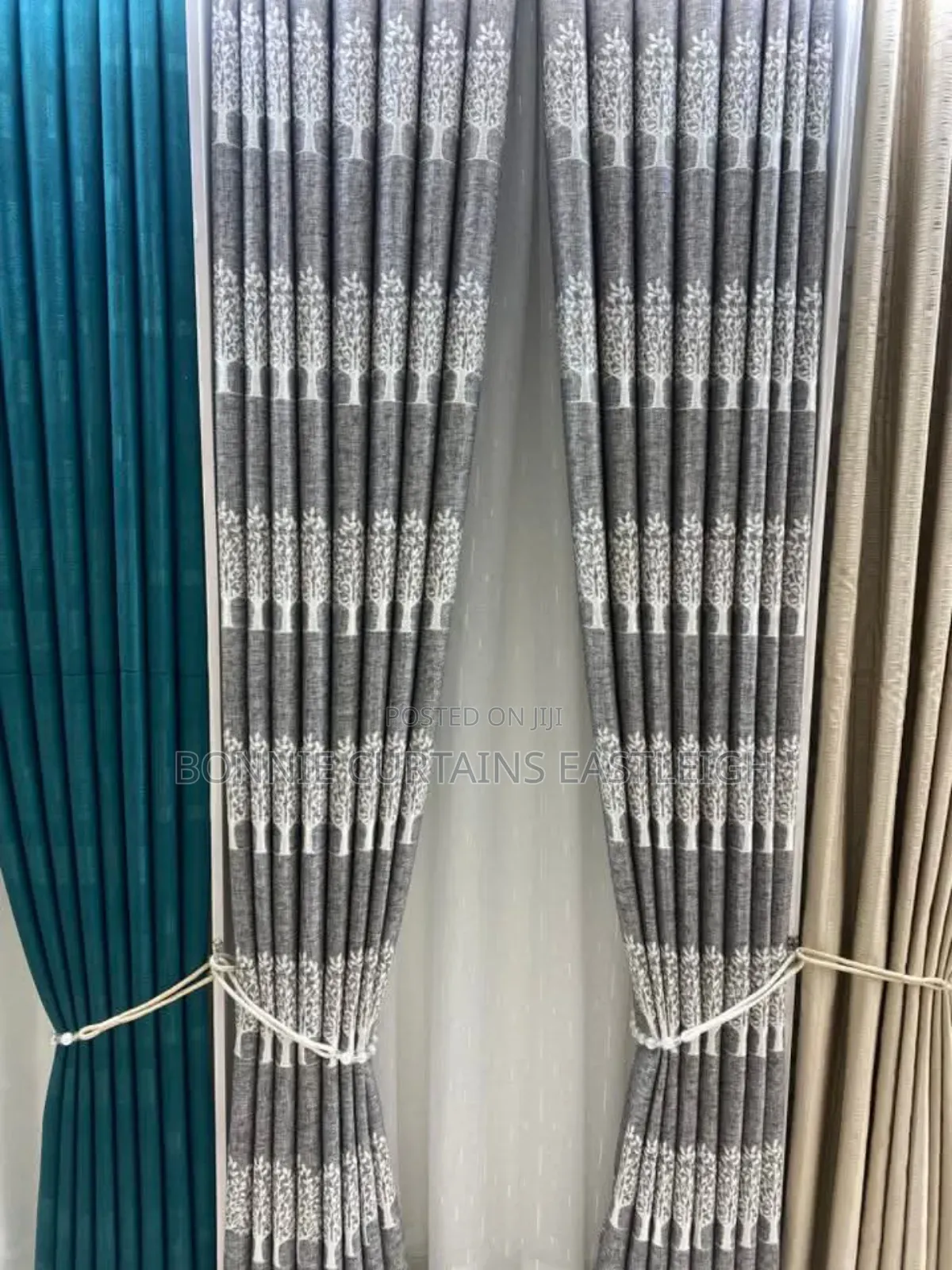 Grey Curtains for Guest Room