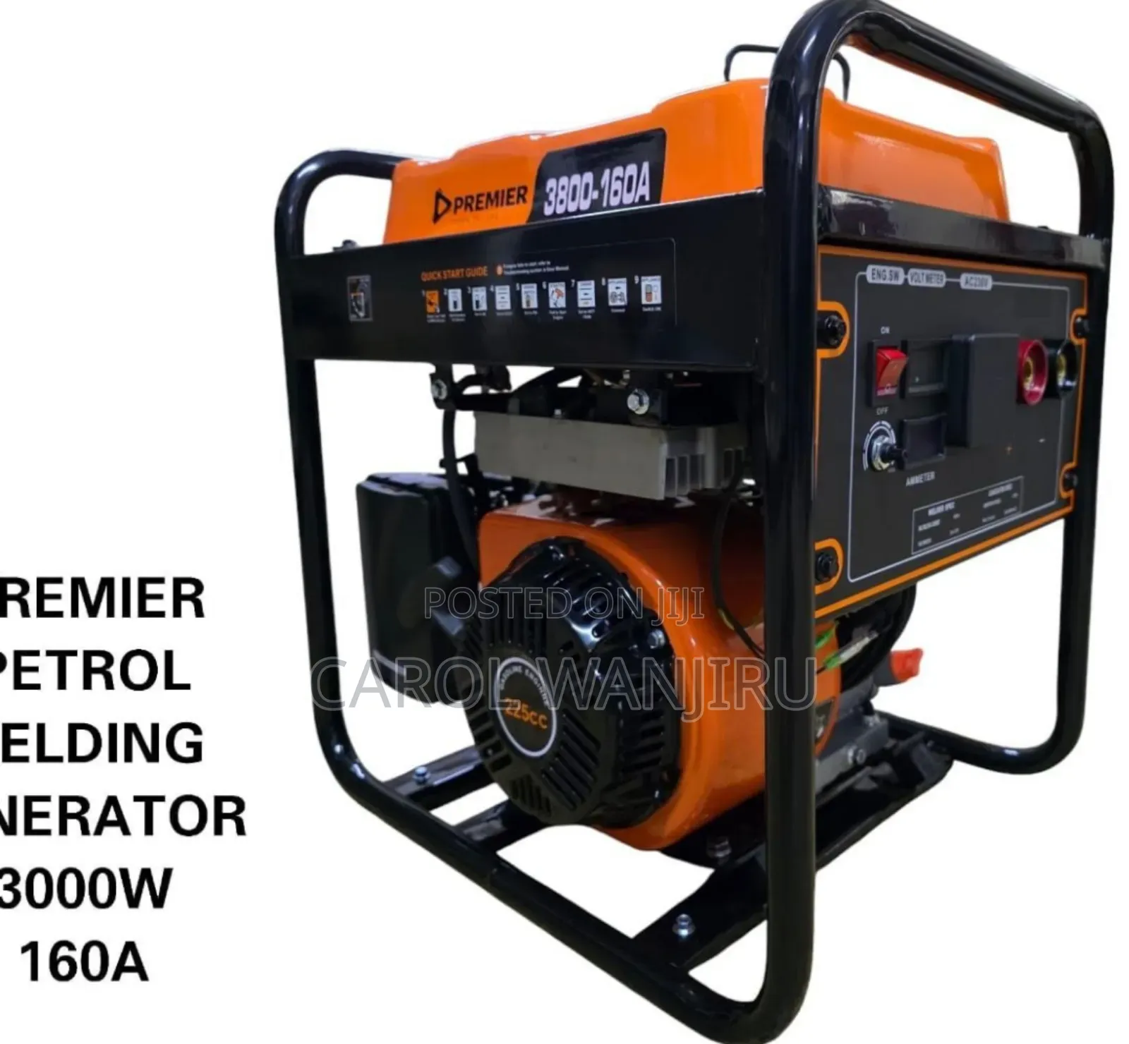 3000w 160a Petrol Welding Generator Machine Welding Generato
