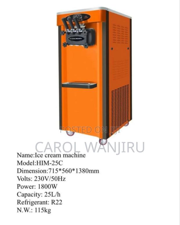 New Ice Cream Machine/ Commercial Ice Cream Machine - main view