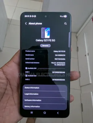 Samsung Galaxy S21 FE 128 GB Black