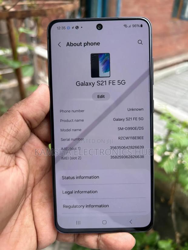 Samsung Galaxy S21 FE 128 GB Gray - thumbnail 2