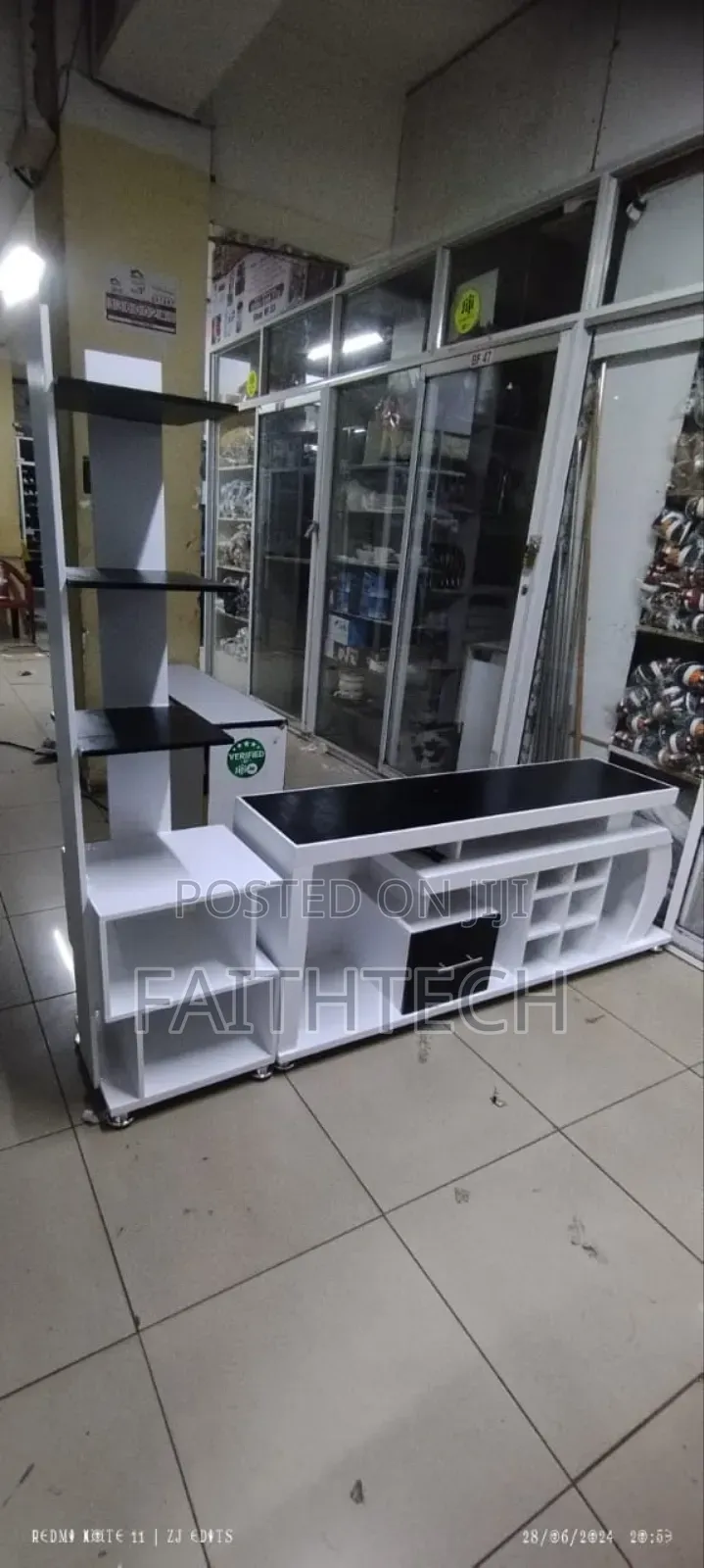*Tv Stand With a Side Stand