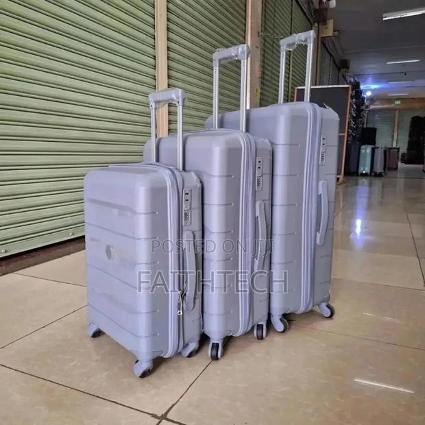 Fashion 3in1 Unbreakble Laxurious Rubber Suitcase Briefcase