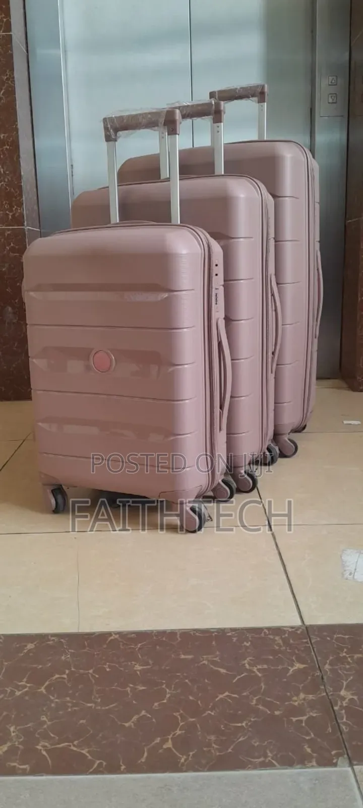 Fashion 3in1 Unbreakble Laxurious Rubber Suitcase Briefcase