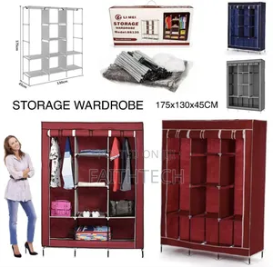 *3 Column Metallic Wardrobe*