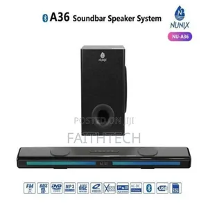 Nunix A36 Soundbar Speaker System