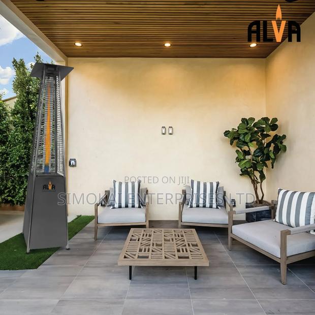 Alva 2.2m Stainless Steel Gas Patio Heater