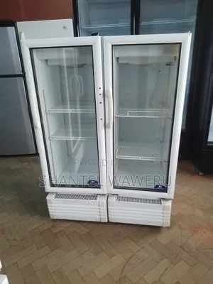 Clean Clear White Display Fridge