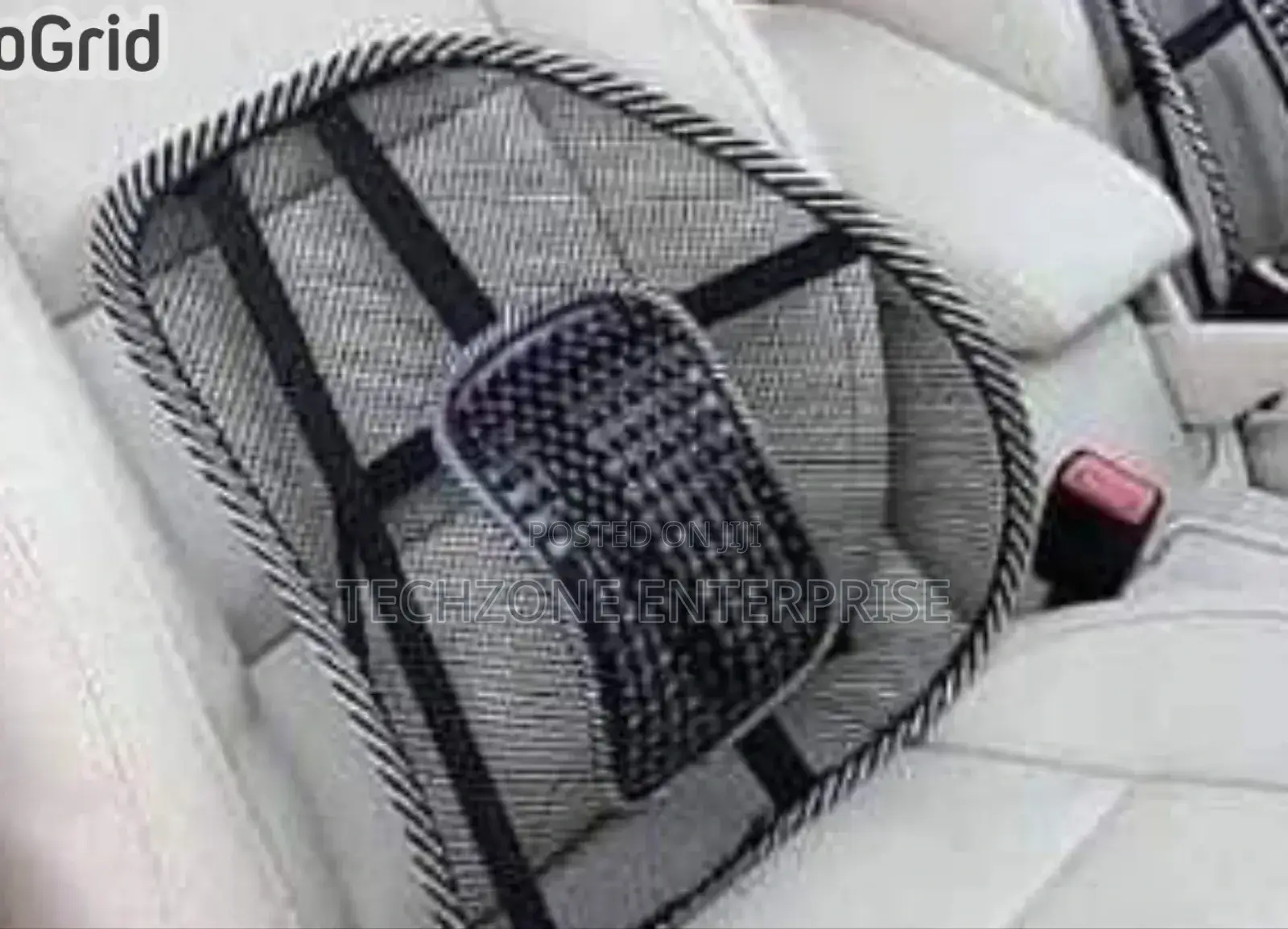 Lumbar Mesh Support for Office Chair or Car Seat ;