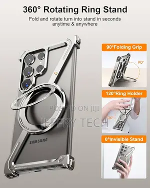 Budget Luxury Z Metallic Cover for Samsung Galaxy S24 Ultra