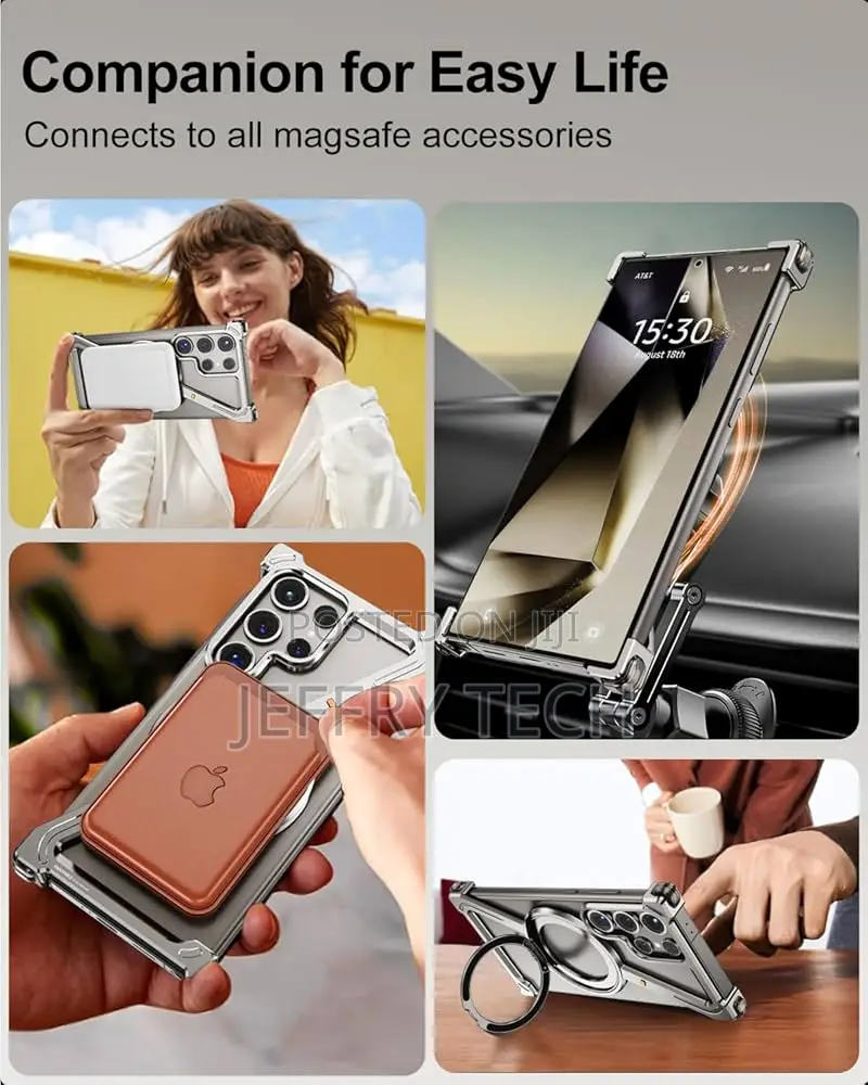 Budget Luxury Z Metallic Cover for Samsung Galaxy S24 Ultra